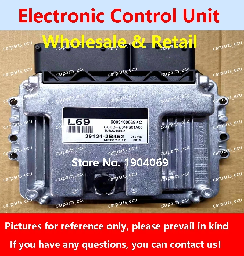 ECU 39128-2B060 G55 39134-2B552 L79 для Hyundai Elantra MEG17.9.12 двигатель автомобиля 39128-2B770 E49 компьютерная плата 39134-2B452 L69
ECU 39128-2B060 G55 39134-2B552 L79 для Hyundai Elantra MEG17.9.12 двигатель автомобиля 39128-2B770 E49 компьютерная плата 39134-2B452 L69