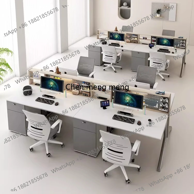 Simple and Modern employee position room offices office desks and workstations Computer desk perforated board partition screen
Simple and Modern employee position room offices office desks and workstations Computer desk perforated board partition screen