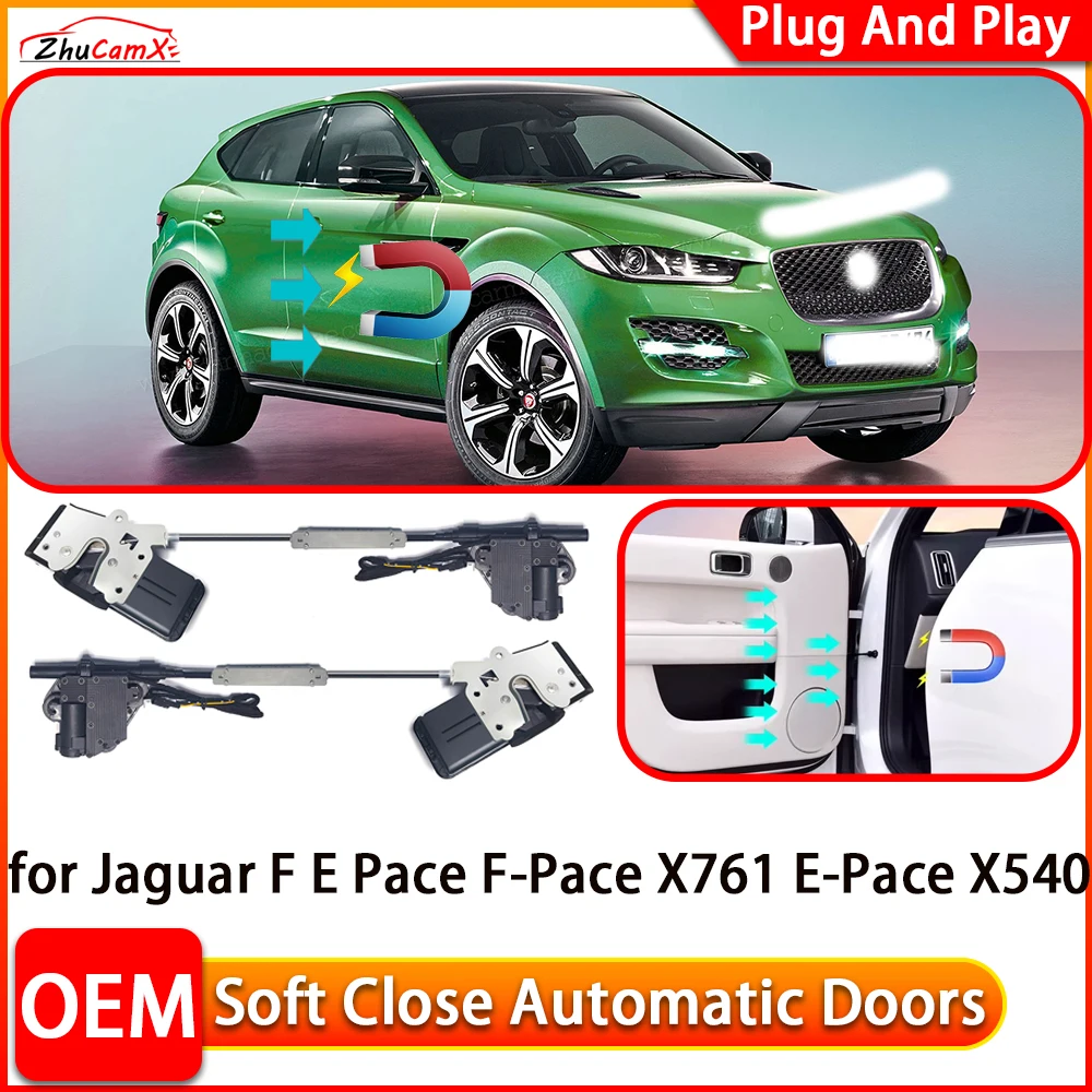 for Jaguar F E Pace F-Pace X761 E-Pace X540 Automatic Electric Soft Close Door Closer Power Closing Door Comfort Closing System
for Jaguar F E Pace F-Pace X761 E-Pace X540 Automatic Electric Soft Close Door Closer Power Closing Door Comfort Closing System