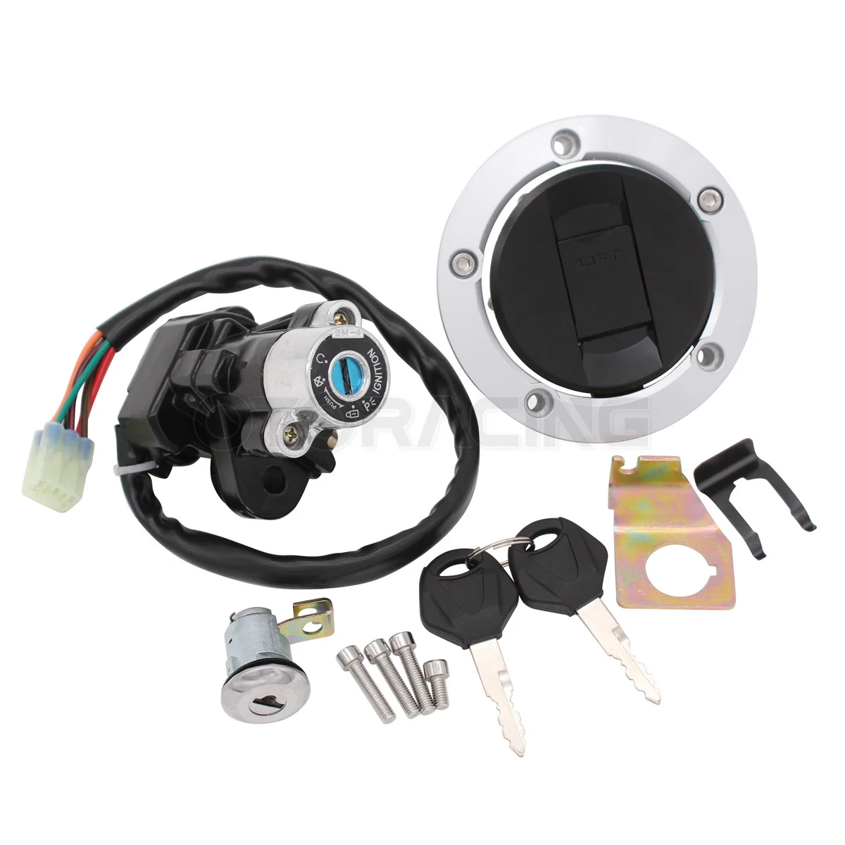 Motorcycle Ignition Switch Fuel Gas Cap Seat Lock Key Kit For Suzuki GSXR600 GSXR750 GSXR1000 K5 K6 K7 GSF650 Bandit 650
Motorcycle Ignition Switch Fuel Gas Cap Seat Lock Key Kit For Suzuki GSXR600 GSXR750 GSXR1000 K5 K6 K7 GSF650 Bandit 650