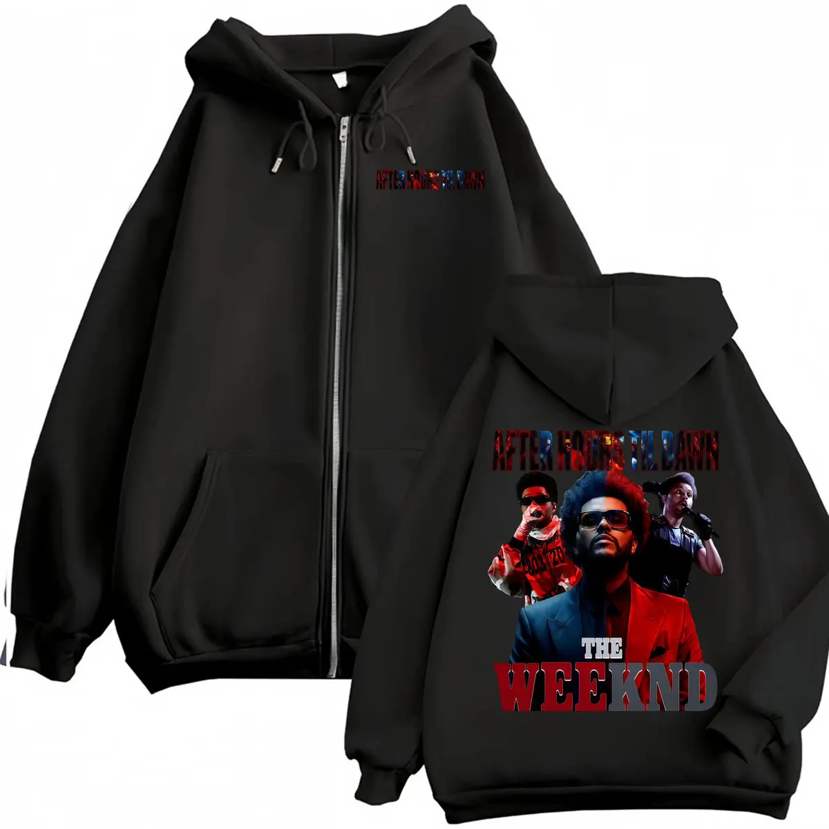 The Weeknd After Hours Til Dawn Album Zip Up Hoodie Men Women Retro Fashion Jacket Sweatshirt Bodywarmer Cozy Zipper Hooded Coat
The Weeknd After Hours Til Dawn Album Zip Up Hoodie Men Women Retro Fashion Jacket Sweatshirt Bodywarmer Cozy Zipper Hooded Coat