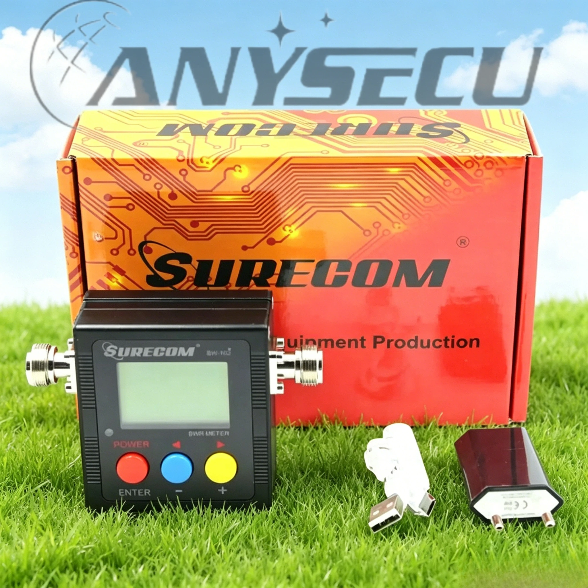 SURECOM 125-520MHz SW102 VHF UHF SWR Power Analyzer 120W High Precision Radio Measuring Device For Outdoor Communication Radio
SURECOM 125-520MHz SW102 VHF UHF SWR Power Analyzer 120W High Precision Radio Measuring Device For Outdoor Communication Radio