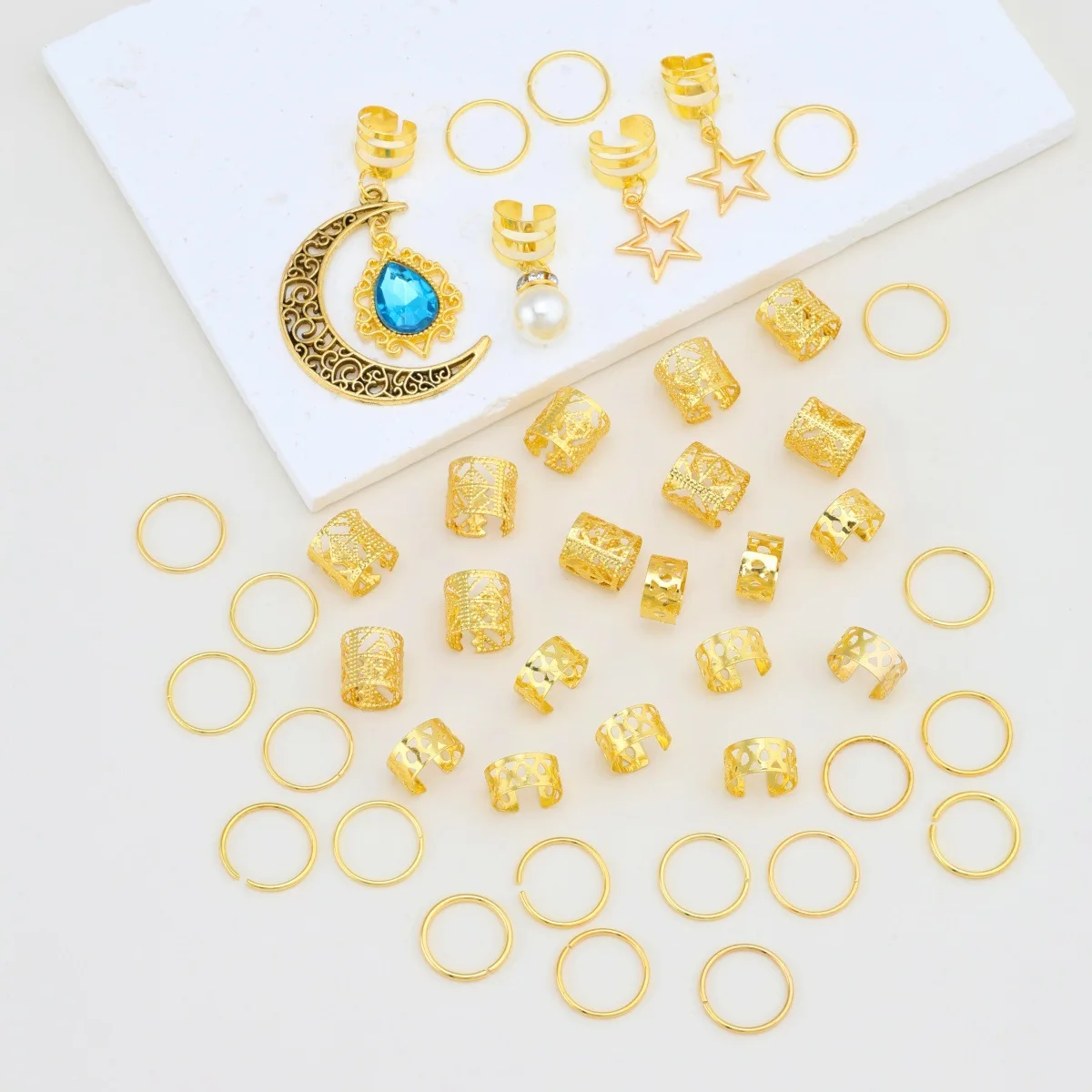 Star Moon Teardrop Dreadlock Cuffs for Braids Amazon Bestseller Shein Temu Managed Supply Standalone Site
Star Moon Teardrop Dreadlock Cuffs for Braids Amazon Bestseller Shein Temu Managed Supply Standalone Site