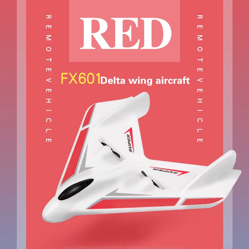 FX601 Delta Wing Remote Control Aircraft Fixed Wing Model Foam Aircraft Glider Children's Toy Electric Aircraft
FX601 Delta Wing Remote Control Aircraft Fixed Wing Model Foam Aircraft Glider Children's Toy Electric Aircraft