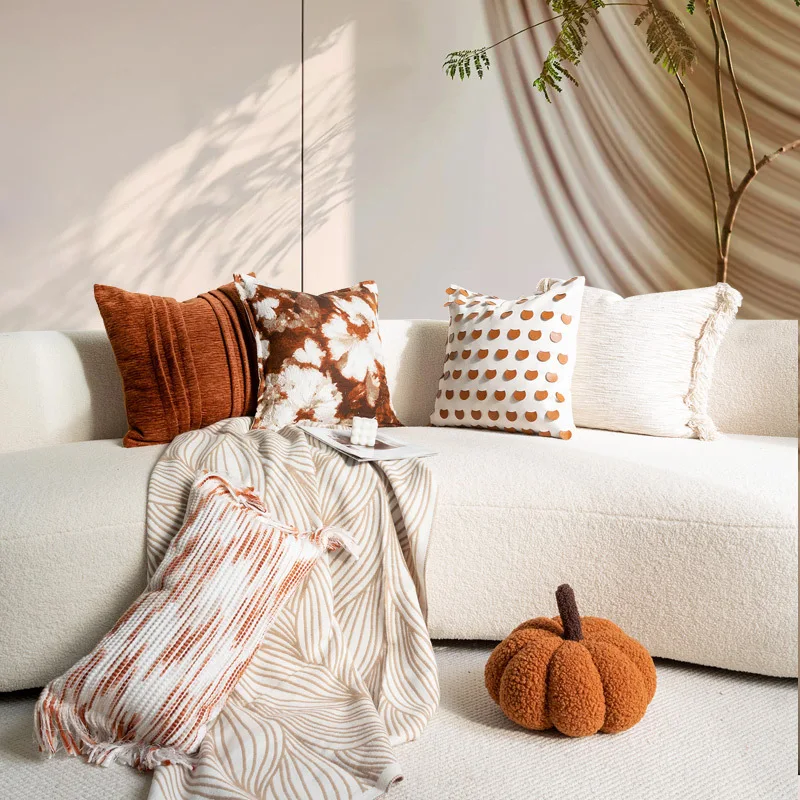 Nordic High-End Caramel Abstract Flower Cream Style Sofa Living Room Pillow Bedroom Sample Room Decorative Cushion Covers
Nordic High-End Caramel Abstract Flower Cream Style Sofa Living Room Pillow Bedroom Sample Room Decorative Cushion Covers