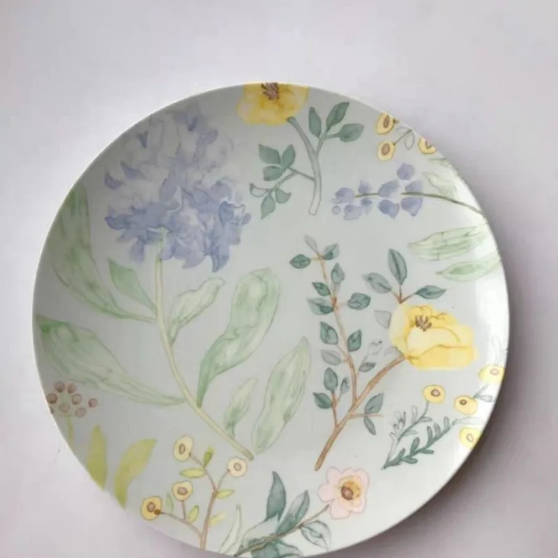 American Tableware Ceramic Plate Set Household Flower Dining Plate Western Steak Plate Mug Dishes and Plates Sets Dinner Plates
American Tableware Ceramic Plate Set Household Flower Dining Plate Western Steak Plate Mug Dishes and Plates Sets Dinner Plates
