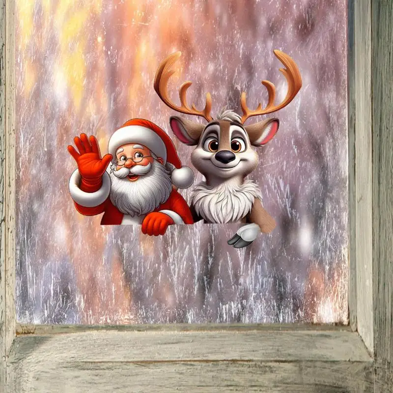 Christmas Car Window Sticker Window Clings Christmas Decorations Car Window Decoration Decals Santa Claus Elk Window Stickers
Christmas Car Window Sticker Window Clings Christmas Decorations Car Window Decoration Decals Santa Claus Elk Window Stickers