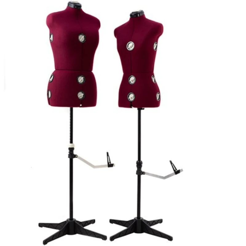 Human platform three-dimensional cutting model dummy European and American telescopic shoulder skirt rack clothing design
Human platform three-dimensional cutting model dummy European and American telescopic shoulder skirt rack clothing design