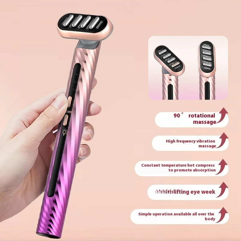 Home multifunctional electric beauty device, hot compress red light blue light introduction device
Home multifunctional electric beauty device, hot compress red light blue light introduction device