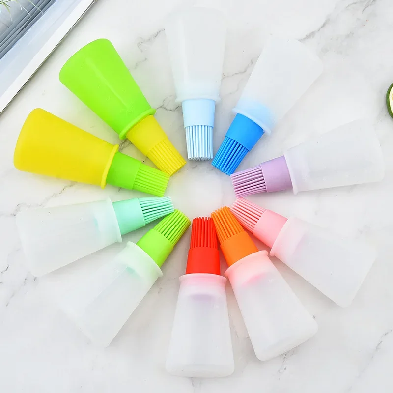 Barbecue Oil Brush Kitchen Gadgets Silicone BBQ Honey Oil Bottle With Brush Convenient Basting Kitchen Accessories Cooking Tools
Barbecue Oil Brush Kitchen Gadgets Silicone BBQ Honey Oil Bottle With Brush Convenient Basting Kitchen Accessories Cooking Tools