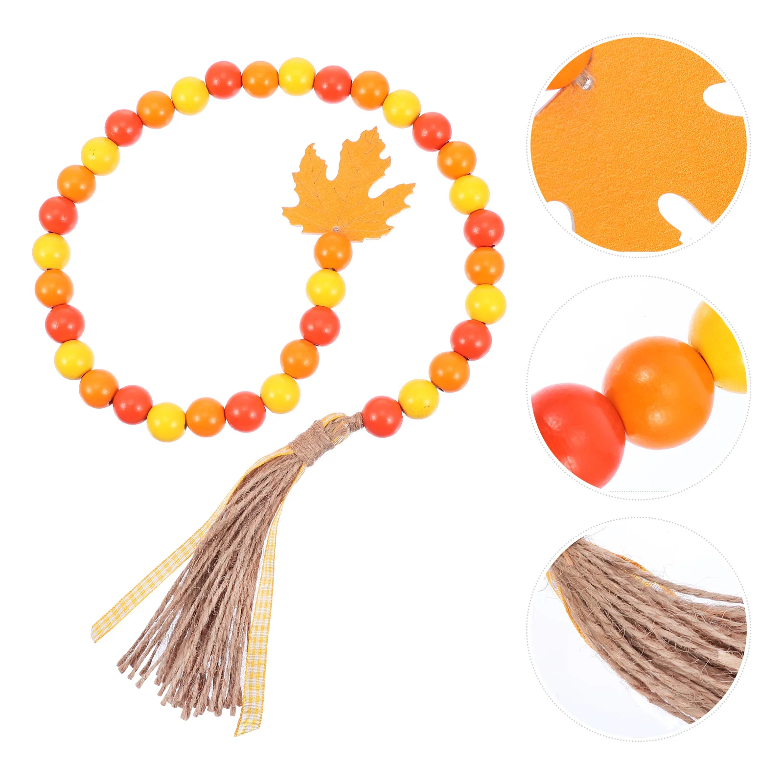 1 pc Festive Beaded Garland Pendant Maple Leaf Tassel Decorative Wall Hanging Diy Accessory Party Decoration Tassel Beaded
1 pc Festive Beaded Garland Pendant Maple Leaf Tassel Decorative Wall Hanging Diy Accessory Party Decoration Tassel Beaded
