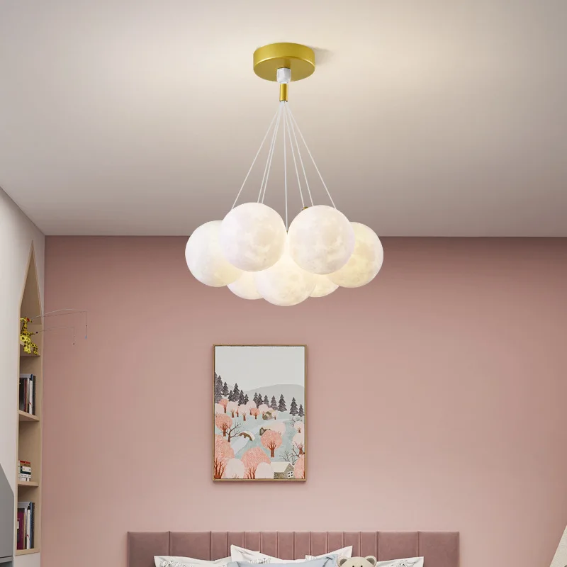 Modern Pendant Lights Ball Living Room Decoration Led Hanging Lighting Creative Fixture Moon Hall Kid Child Dining Bedroom Lamp
Modern Pendant Lights Ball Living Room Decoration Led Hanging Lighting Creative Fixture Moon Hall Kid Child Dining Bedroom Lamp