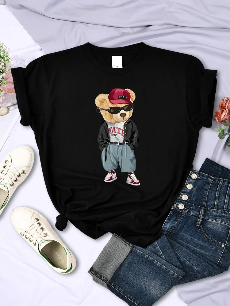 TeddyBear'SFashionOutfitOfTheDayFunnyPrintT-ShirtWomenSummerBreathableShortSleeveCasualSoftTshirtStreetTees
TeddyBear'SFashionOutfitOfTheDayFunnyPrintT-ShirtWomenSummerBreathableShortSleeveCasualSoftTshirtStreetTees