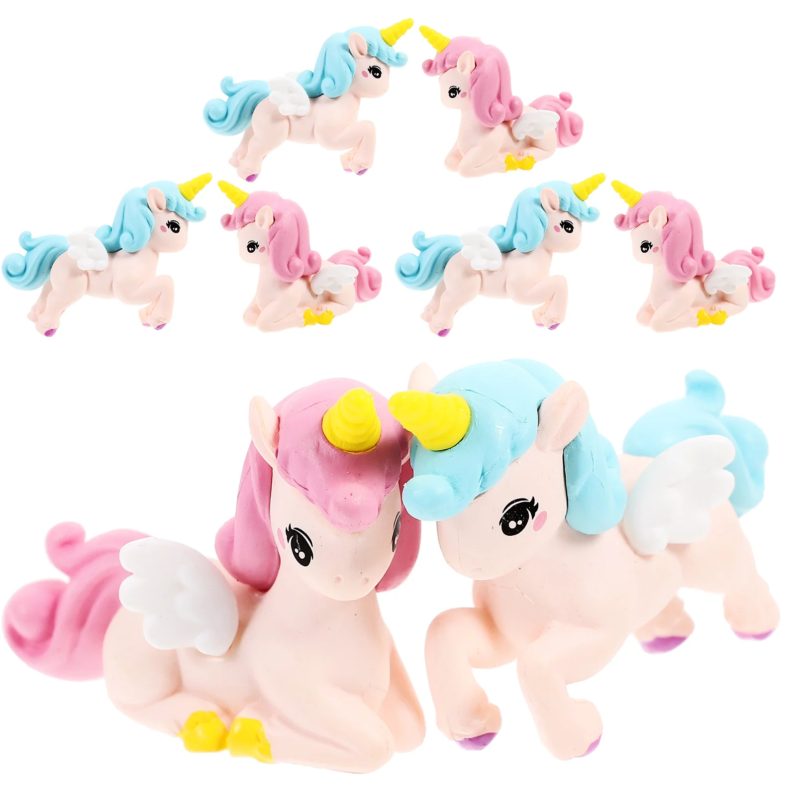 8 Pcs Unicorn nament Resin Figurine Decor Micro L scape Fairy Garden Bonsai Cupcake Toppers Lightweight Realistic Design
8 Pcs Unicorn nament Resin Figurine Decor Micro L scape Fairy Garden Bonsai Cupcake Toppers Lightweight Realistic Design