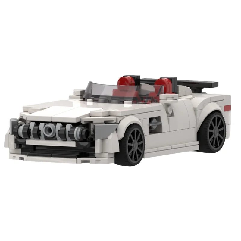 265pcs MOC Mercedessed AMG GT R Convertible City Champions Model Building Blocks Construction Toys Christmas Gifts Brick Kids
265pcs MOC Mercedessed AMG GT R Convertible City Champions Model Building Blocks Construction Toys Christmas Gifts Brick Kids