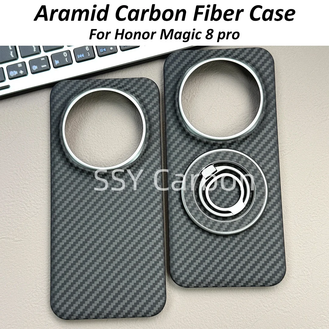 1500D Real Carbon fiber Case For Honor Magic 8 Pro Aramid fiber Slim design Anti-fall magnetic magic 8proPhone shell
1500D Real Carbon fiber Case For Honor Magic 8 Pro Aramid fiber Slim design Anti-fall magnetic magic 8proPhone shell