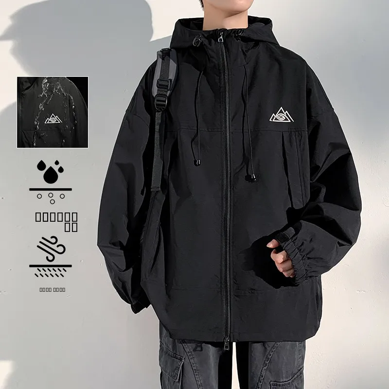 Мужская свободная куртка для активного отдыха, весна-осень, модный брендовый функциональный дизайн, ветрозащитный костюм для альпинизма в американском стиле
Мужская свободная куртка для активного отдыха, весна-осень, модный брендовый функциональный дизайн, ветрозащитный костюм для альпинизма в американском стиле