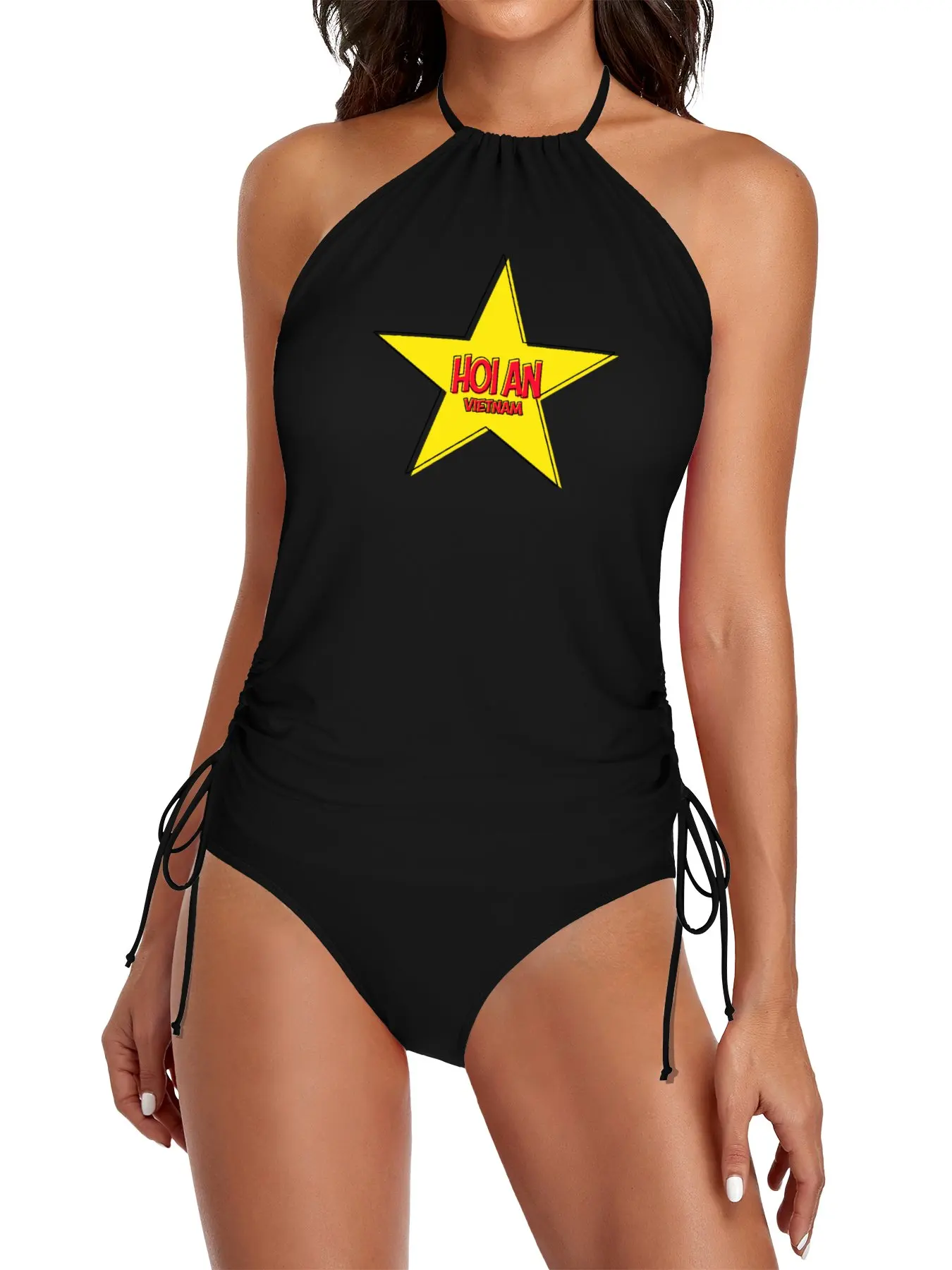 Hoi An Red - Vietnam Yellow Star Split Swimsuit Set women's trikini 2025 beach dress for women Summer set woman
Hoi An Red - Vietnam Yellow Star Split Swimsuit Set women's trikini 2025 beach dress for women Summer set woman