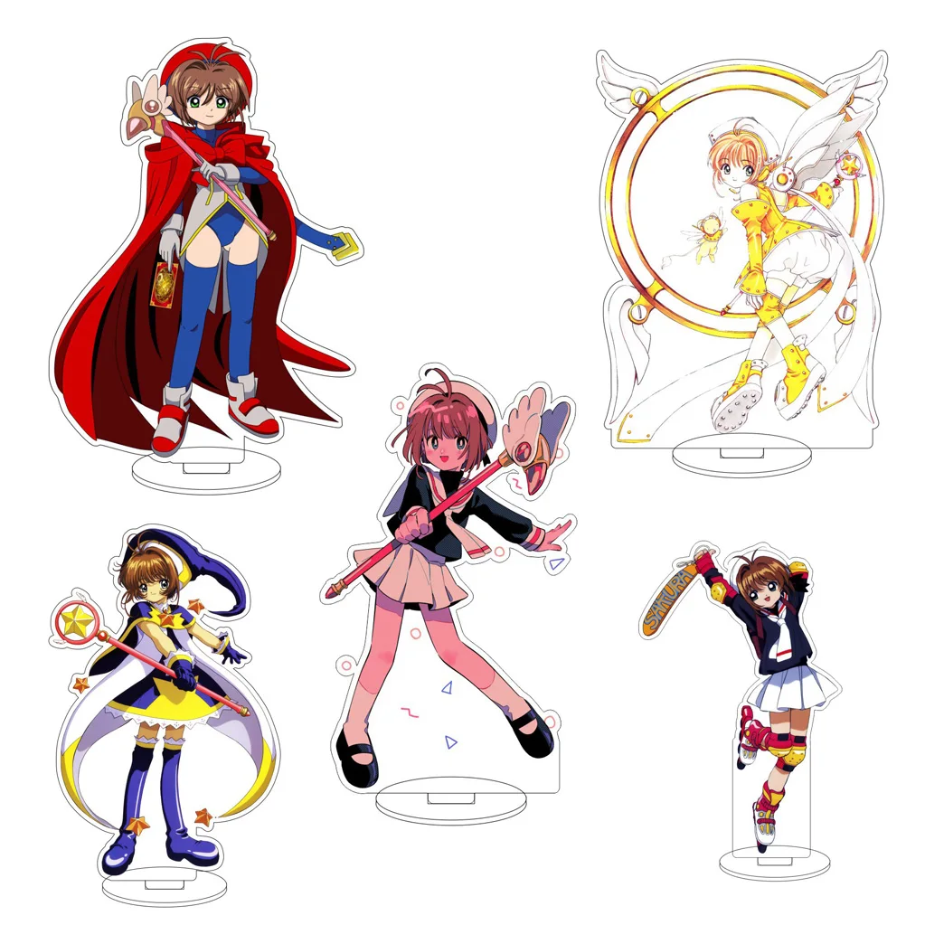 16CM Anime Cardcaptor Sakura Daidouji Tomoyo Cerberus Lǐ Xiǎoláng Kinomoto Sakura Cos Acrylic Figure Stand Gifts Ornaments
16CM Anime Cardcaptor Sakura Daidouji Tomoyo Cerberus Lǐ Xiǎoláng Kinomoto Sakura Cos Acrylic Figure Stand Gifts Ornaments