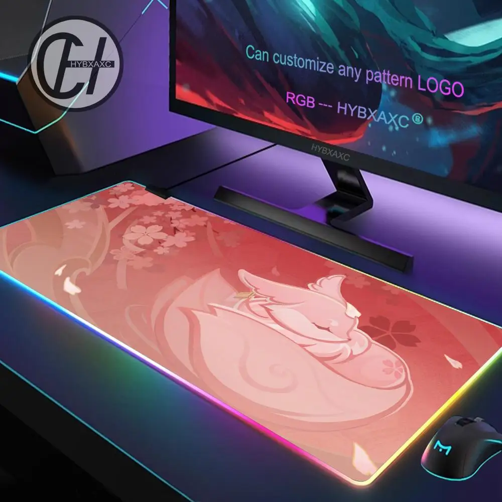 Yae Miko RGB Аниме Коврик для мыши Genshin ударопрочный розовый коврик для мыши Настольный коврик для ноутбука ПК игровая клавиатура игровые аксессуары большой коврик для мыши
Yae Miko RGB Аниме Коврик для мыши Genshin ударопрочный розовый коврик для мыши Настольный коврик для ноутбука ПК игровая клавиатура игровые аксессуары большой коврик для мыши