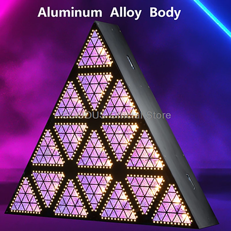 Light LED Triangle 16pcs 30W DMX RGB Led Lights For DJ Disco Club Stage Colorlight Professional Lamps Stage Effect Lighting
Light LED Triangle 16pcs 30W DMX RGB Led Lights For DJ Disco Club Stage Colorlight Professional Lamps Stage Effect Lighting