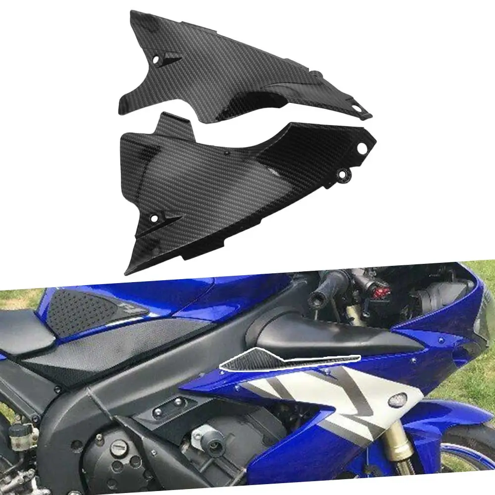 1 Pair Air Tube Trim Cover Fairing Cowl Cover Fits For Yamaha Yzf R1 Yzf-R1 2004-2006 Moto Accessories Abs Carbon Fiber Pattern
1 Pair Air Tube Trim Cover Fairing Cowl Cover Fits For Yamaha Yzf R1 Yzf-R1 2004-2006 Moto Accessories Abs Carbon Fiber Pattern