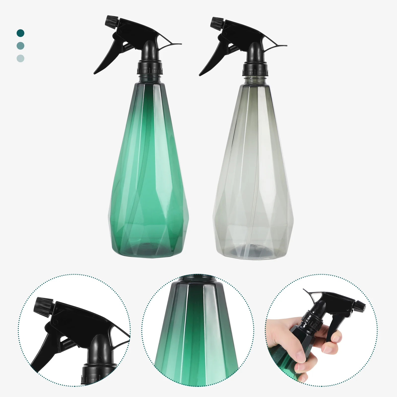 2Pcs 1L Plastic Sprayer Bottle with Ergonomic Fit Gardening Watering Spray Free Hands Easy Flower Cleaning Tool
2Pcs 1L Plastic Sprayer Bottle with Ergonomic Fit Gardening Watering Spray Free Hands Easy Flower Cleaning Tool