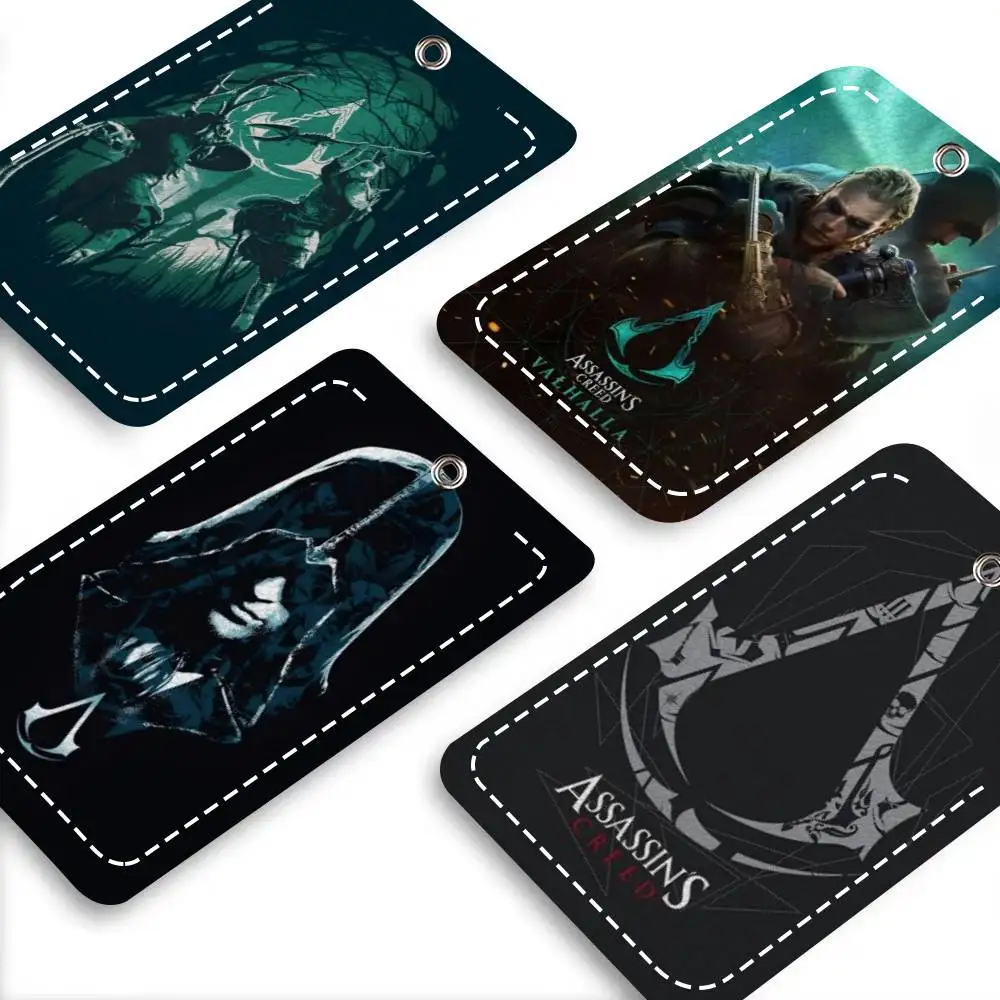 Чехол для карт Game A-Assassins C-CreedES, подходит для кредитных карт, проездных билетов, прямоугольный брелок из мягкой кожи, защитный чехол для ключей
Чехол для карт Game A-Assassins C-CreedES, подходит для кредитных карт, проездных билетов, прямоугольный брелок из мягкой кожи, защитный чехол для ключей