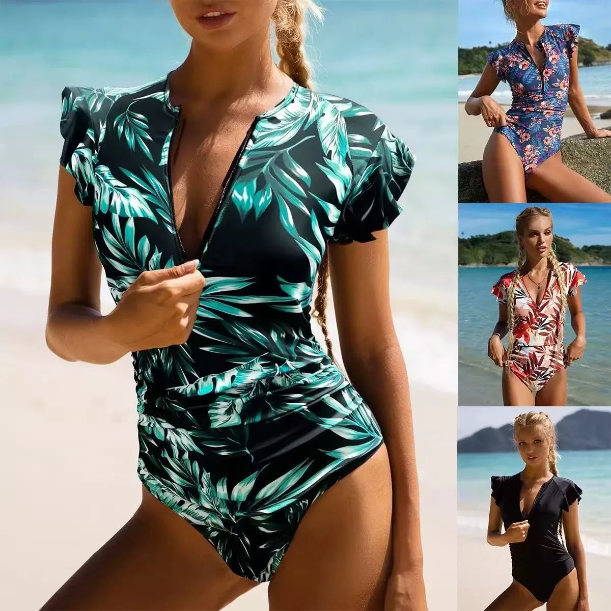 Woman 2026 Bikini Tankini Solid Color Swimsuit Sleeveless V Neck Bathing Suit High Waist Floral Print Two Piece Swimsuit
Woman 2026 Bikini Tankini Solid Color Swimsuit Sleeveless V Neck Bathing Suit High Waist Floral Print Two Piece Swimsuit