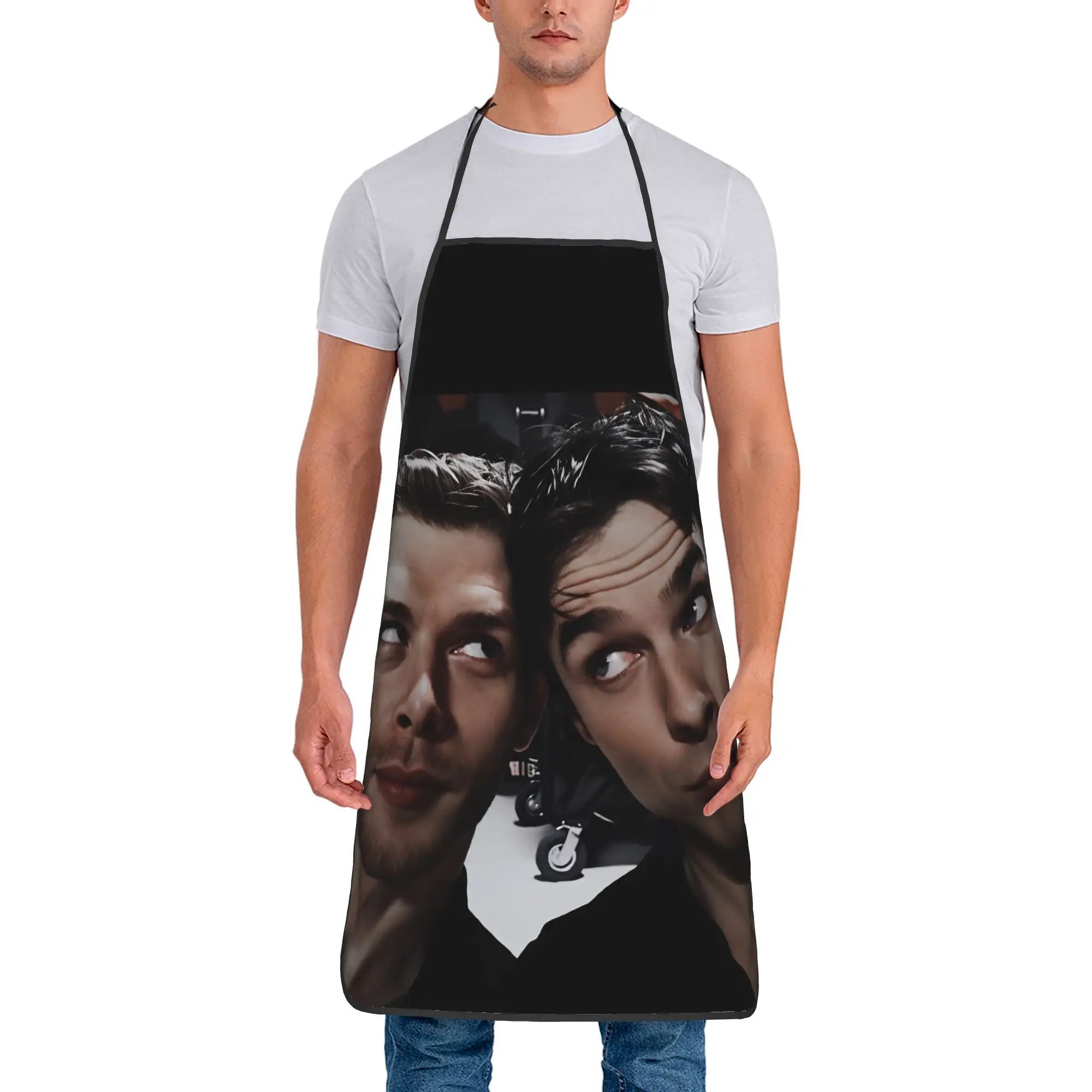 Damon Salvatore Apron Restraunt Adult Kitchen Accessories Custom Household Aprons without Pocket
Damon Salvatore Apron Restraunt Adult Kitchen Accessories Custom Household Aprons without Pocket