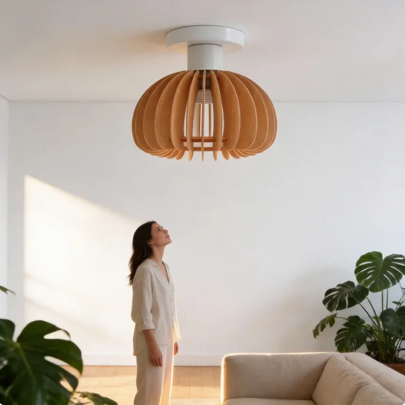 Artistic Shell Wooden Hanging Lamp Modern Warm Pendant Light Household Interior Decoration Light For Living Bedroom Cafe
Artistic Shell Wooden Hanging Lamp Modern Warm Pendant Light Household Interior Decoration Light For Living Bedroom Cafe