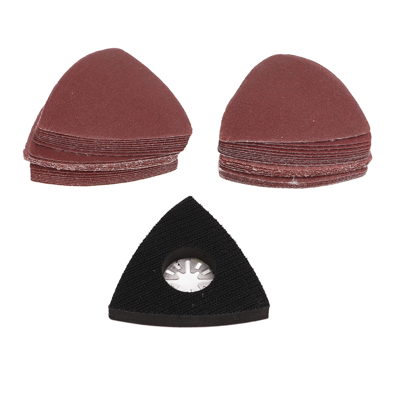51pcs Multitool Sandpaper 80mm Triangular Sanding Pad 60 80 120 180 240 Grit Sanding Sheet Kit
51pcs Multitool Sandpaper 80mm Triangular Sanding Pad 60 80 120 180 240 Grit Sanding Sheet Kit