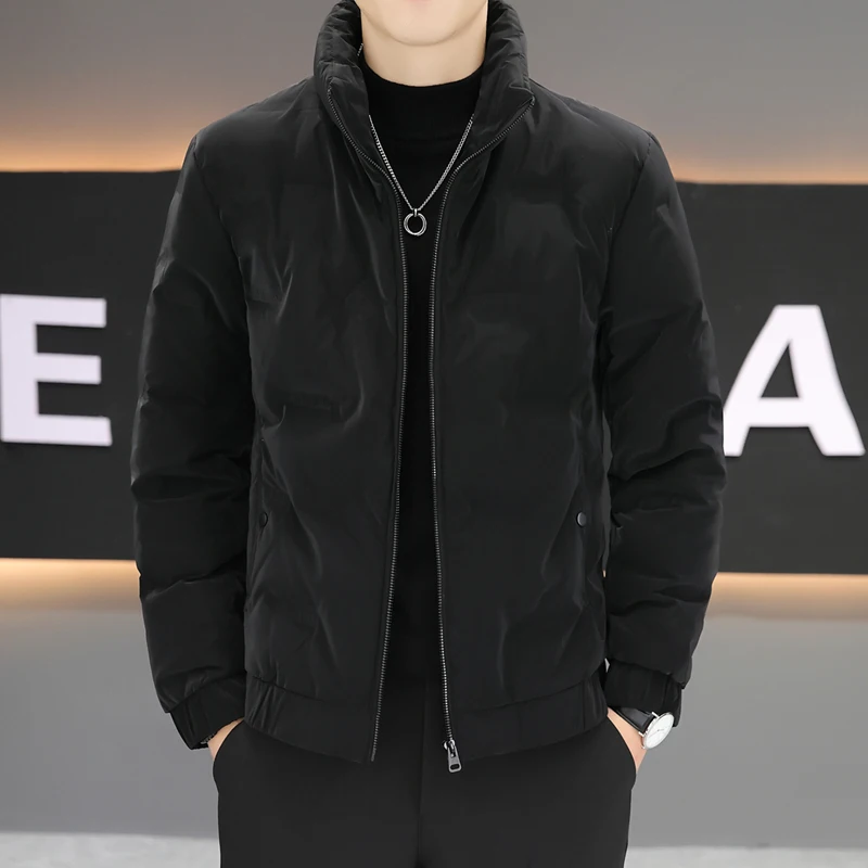 Men's Faionable Thiened ort down Jaet Casual Sli Youth Outerwear Polyester Fiber Warmth Urban Sle Winter Coat
Men's Faionable Thiened ort down Jaet Casual Sli Youth Outerwear Polyester Fiber Warmth Urban Sle Winter Coat