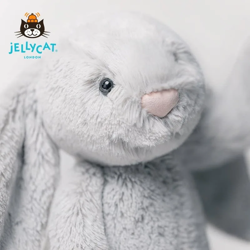 Kawaii Jellycat Bashful Silver Bunny Plush Toy Cute Rabbit Stuffed Animal Soft Plushie Gift for Kids
Kawaii Jellycat Bashful Silver Bunny Plush Toy Cute Rabbit Stuffed Animal Soft Plushie Gift for Kids