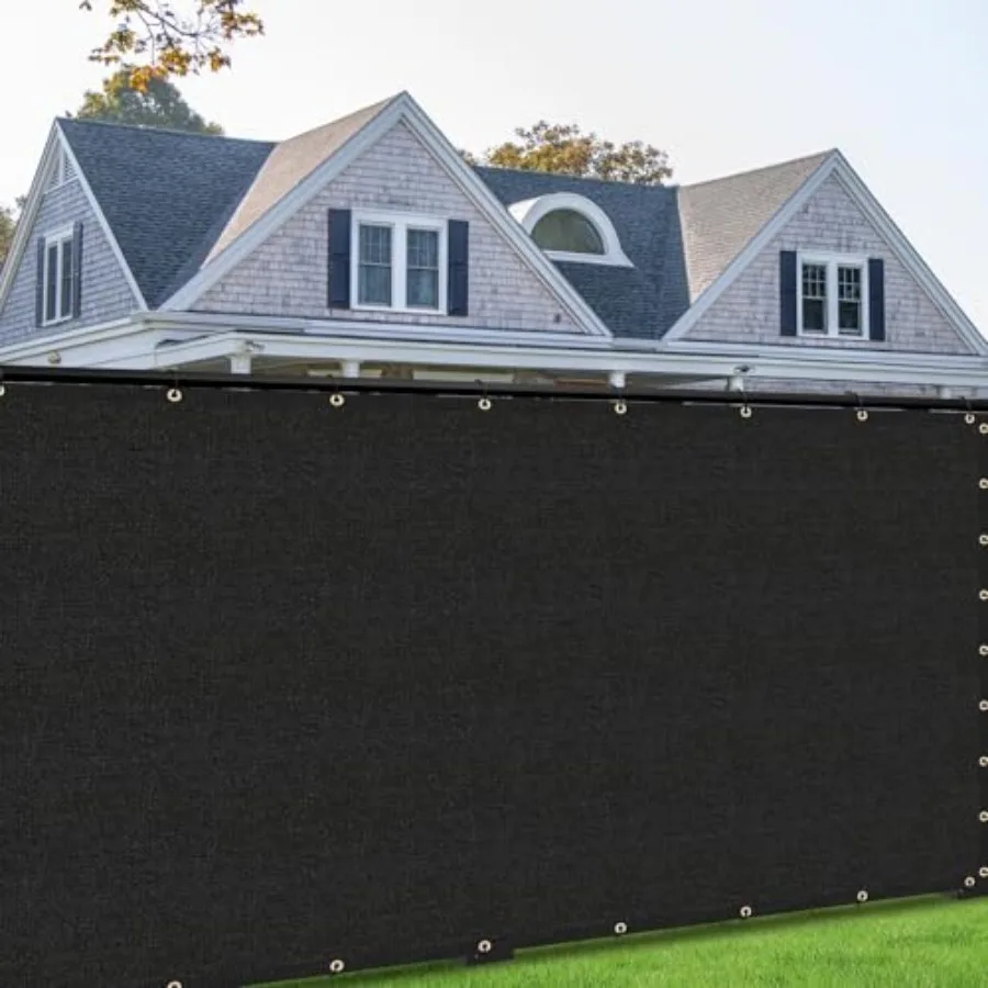 8' x 50' Black Privacy Screen Fence Cover Heavy Duty Fencing Mesh with Zip Tie for Deck Patio Backyard Outdoor Pool Porch Raili
8' x 50' Black Privacy Screen Fence Cover Heavy Duty Fencing Mesh with Zip Tie for Deck Patio Backyard Outdoor Pool Porch Raili