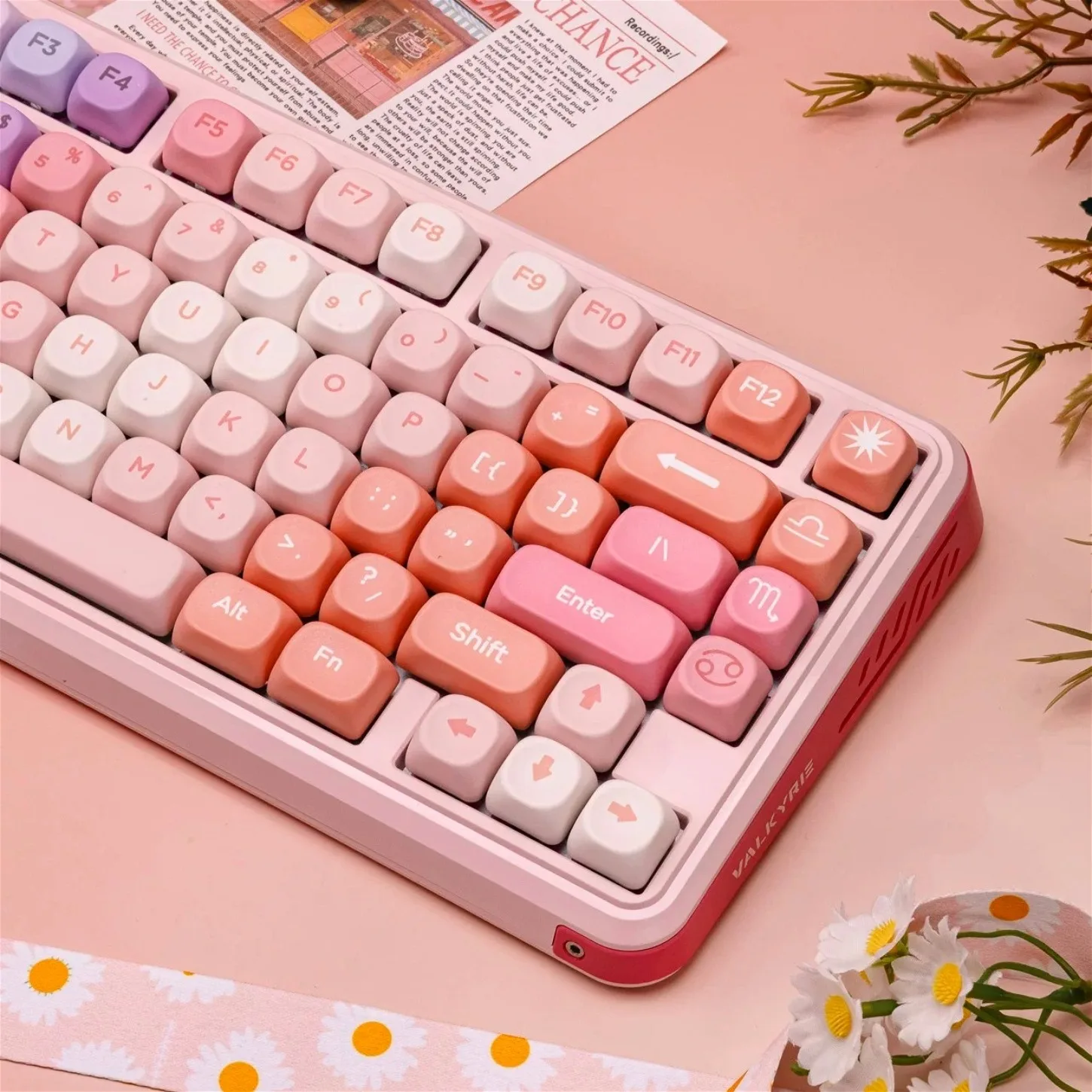 MOA Profile Neon Spectrum Keycaps 130 Keys PBT Custom Keycap Set for 60% 70% 80% 100% MX Switch Mechanical Keyboard
MOA Profile Neon Spectrum Keycaps 130 Keys PBT Custom Keycap Set for 60% 70% 80% 100% MX Switch Mechanical Keyboard