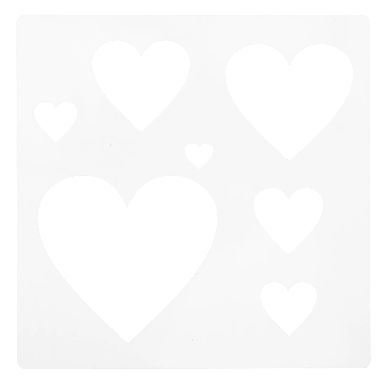 Reusable Heart Stencil 10x10cm Wedding Decor DIY Painting Templates For Sewing Crafts Holiday Stencils Plastic Supplies
Reusable Heart Stencil 10x10cm Wedding Decor DIY Painting Templates For Sewing Crafts Holiday Stencils Plastic Supplies