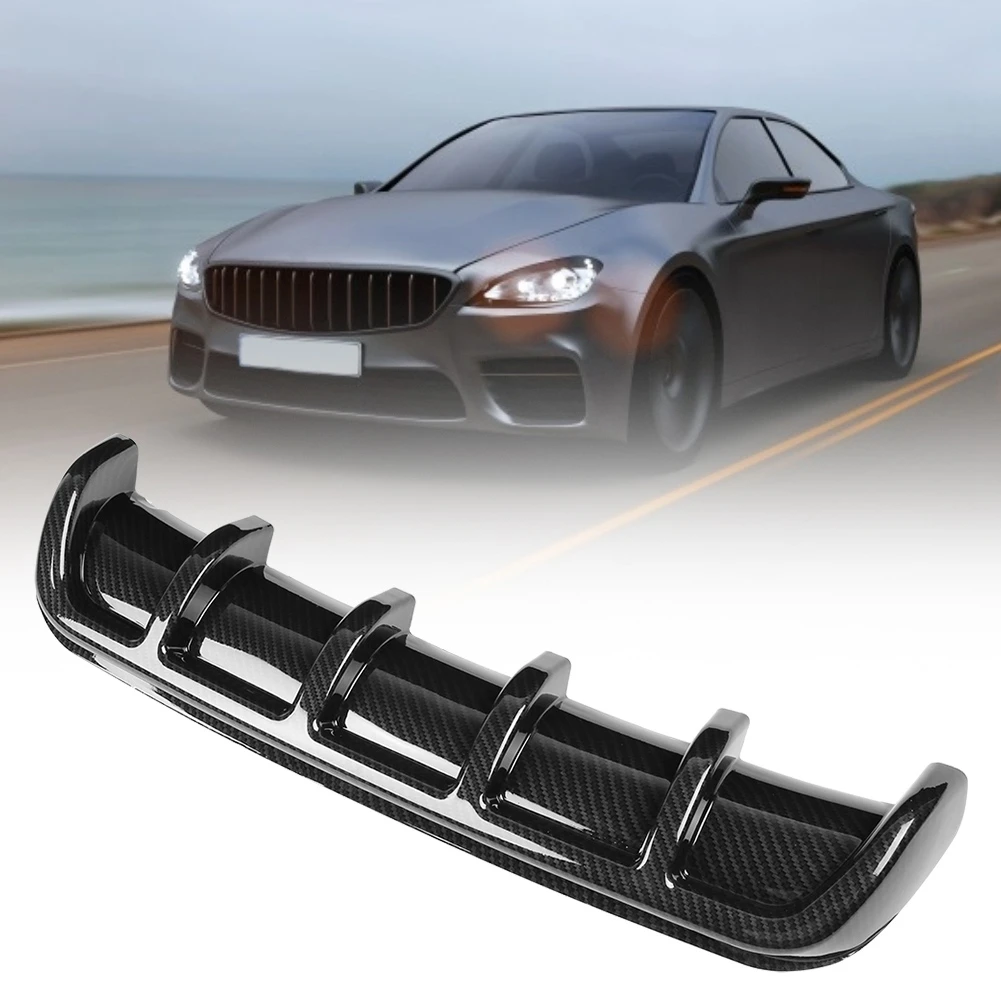 Universal Car Rear Bumper Shark Fin Spoiler Diffuser Carbon Fiber OEM Replacement Wear-resistant Durable Easy to Install Great R
Universal Car Rear Bumper Shark Fin Spoiler Diffuser Carbon Fiber OEM Replacement Wear-resistant Durable Easy to Install Great R
