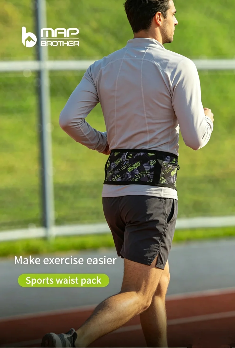 Map Brother Woven Elastic Sports Waist Bag Pack Running Race Number Belt for Triathlon Marathon Cycling Mountaineering Bag W1001
Map Brother Woven Elastic Sports Waist Bag Pack Running Race Number Belt for Triathlon Marathon Cycling Mountaineering Bag W1001
