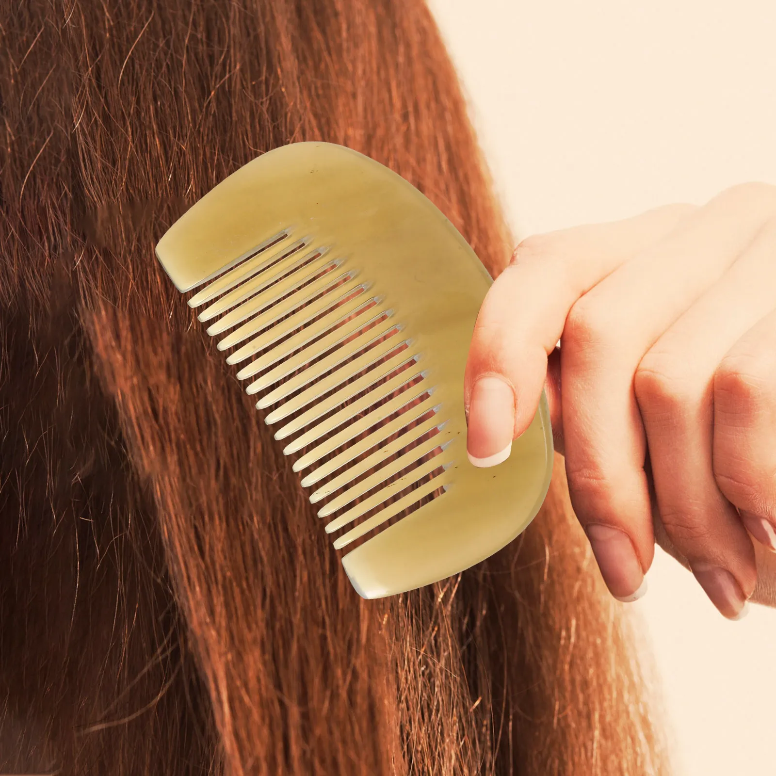 1Pcs Premium RAM Horn Comb Wide Tooth Massage Comb for Scalp Stimulation Anti-Static Hair Care Tool Portable Daily Use
1Pcs Premium RAM Horn Comb Wide Tooth Massage Comb for Scalp Stimulation Anti-Static Hair Care Tool Portable Daily Use