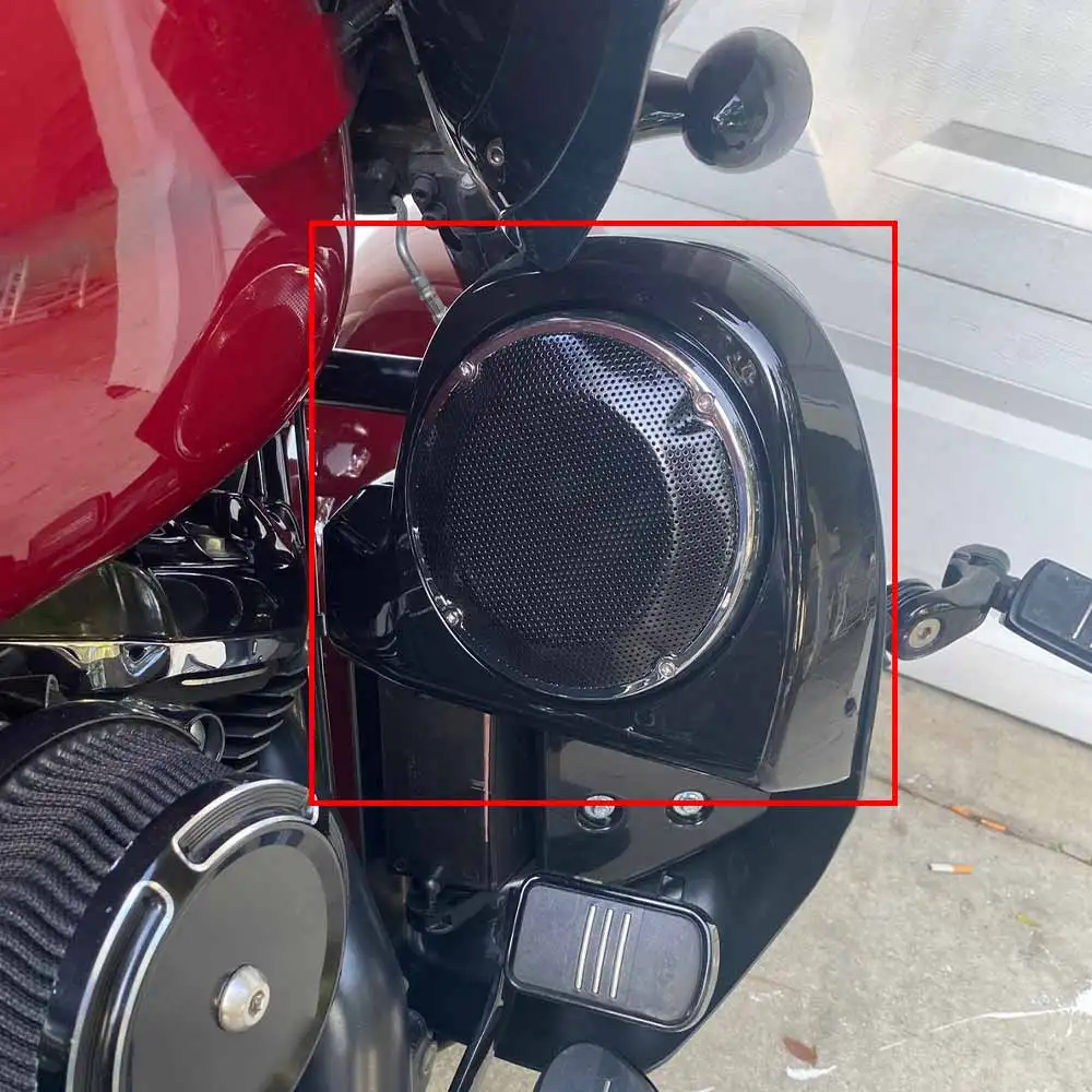 6.5" Motorcycle 1Pair Speaker Pod Boxes Lower Vented Fairing ABS Black Fit For Harley Touring Road King Special FLHRXS 2017-2025
6.5" Motorcycle 1Pair Speaker Pod Boxes Lower Vented Fairing ABS Black Fit For Harley Touring Road King Special FLHRXS 2017-2025