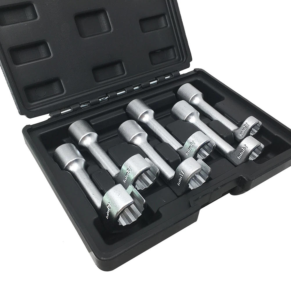 6 Pcs Socket Wrench Ratcheting Tool Wrenches Open End Medium-length Spanner Cordless
6 Pcs Socket Wrench Ratcheting Tool Wrenches Open End Medium-length Spanner Cordless