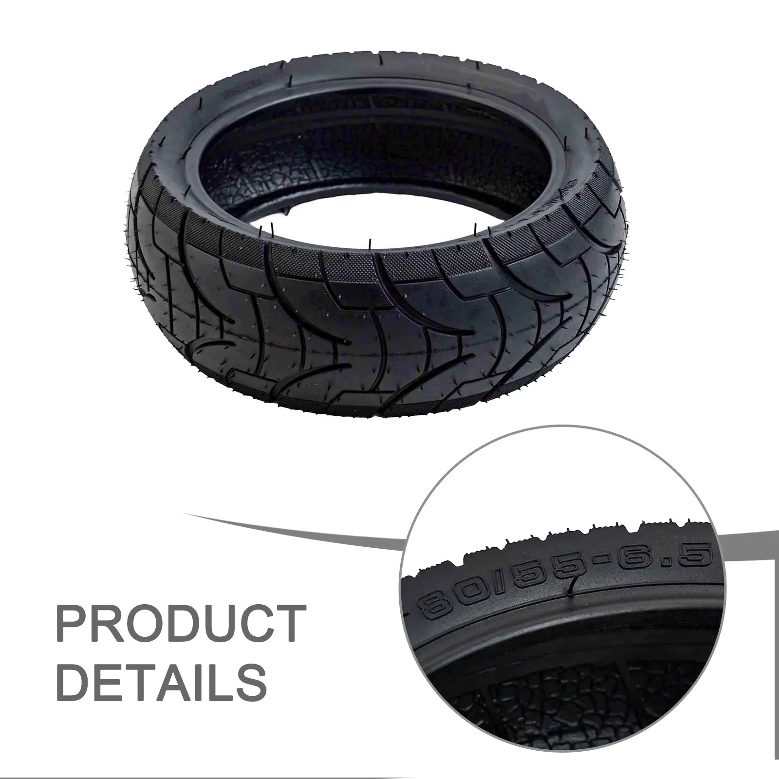 10 Inch 80/55-6.5 Tubeless Tire Scooters City-Road Tyre Wear-resistant Replace Parts Electric Scooter Accessories
10 Inch 80/55-6.5 Tubeless Tire Scooters City-Road Tyre Wear-resistant Replace Parts Electric Scooter Accessories