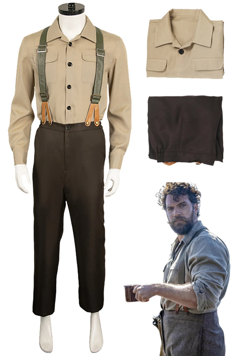 Gus March Phillips Cosplay Fantasy Costume 2024 Movie The Ministry of Ungentlemanly Warfare Outfits Men Halloween Party Suits
Gus March Phillips Cosplay Fantasy Costume 2024 Movie The Ministry of Ungentlemanly Warfare Outfits Men Halloween Party Suits