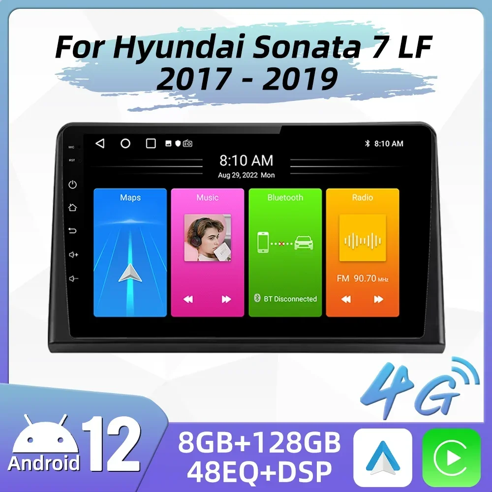 Радио Carplay Android для Hyundai Sonata 7 LF 2017-2019 Автомобильный мультимедийный плеер Стерео GPS-навигация 2 Din Авторадио Головное устройство
Радио Carplay Android для Hyundai Sonata 7 LF 2017-2019 Автомобильный мультимедийный плеер Стерео GPS-навигация 2 Din Авторадио Головное устройство