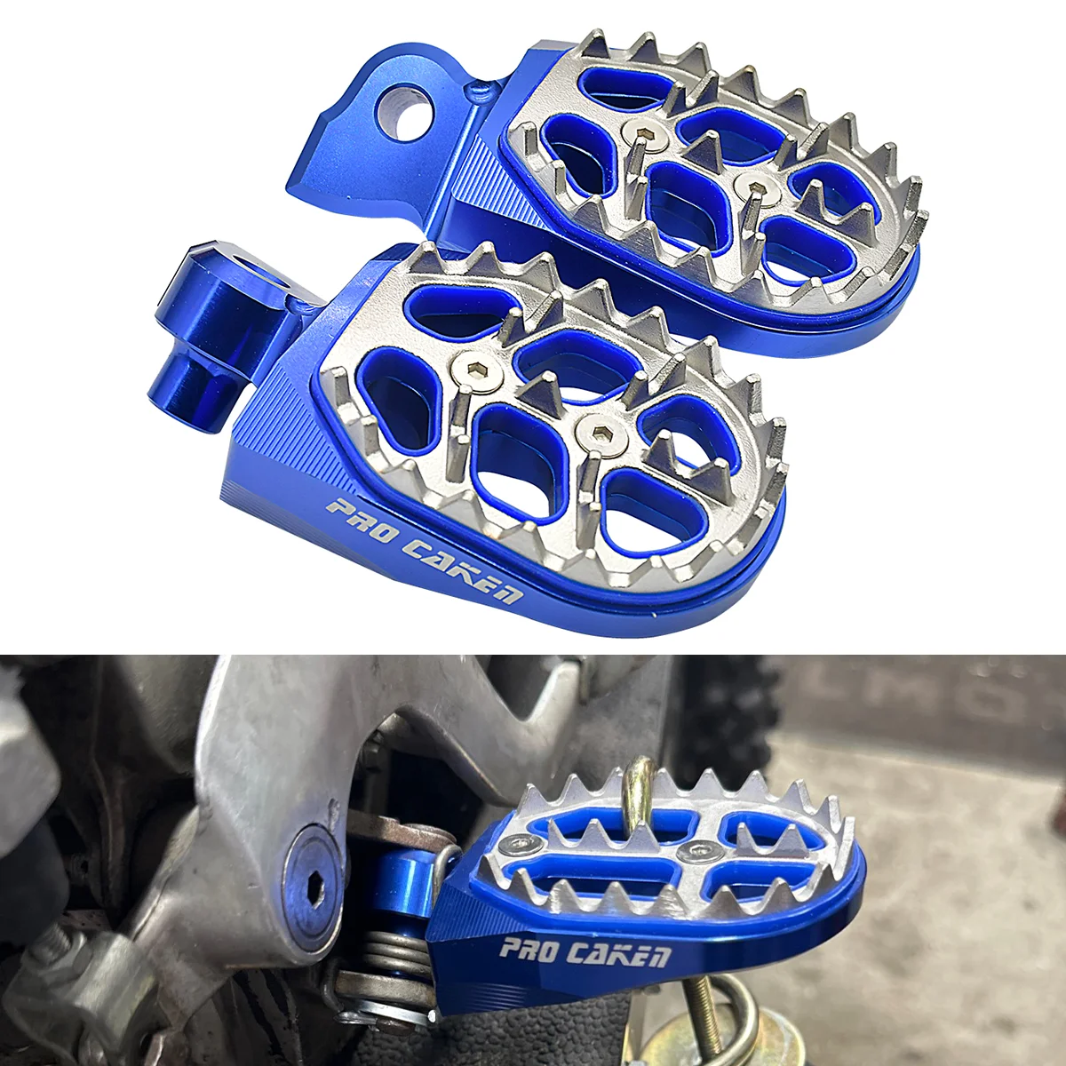 For YAMAHA YZ 65 85 125 250 250F 450F 125X 250X 250FX 450FX WR250F WR450F Motorcycle Foot Pegs Rests Footrest Footpeg Pedals
For YAMAHA YZ 65 85 125 250 250F 450F 125X 250X 250FX 450FX WR250F WR450F Motorcycle Foot Pegs Rests Footrest Footpeg Pedals