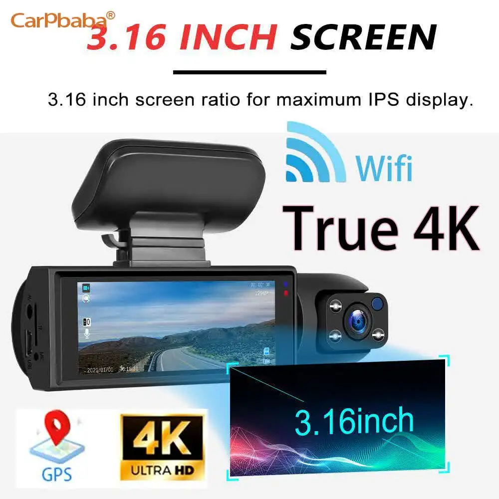 Видеорегистратор 4K+1080P+1080P HD с Wi-Fi для автомобиля, ночное видение, WDR, голосовое управление, беспроводной, режим парковки 24 часа
Видеорегистратор 4K+1080P+1080P HD с Wi-Fi для автомобиля, ночное видение, WDR, голосовое управление, беспроводной, режим парковки 24 часа