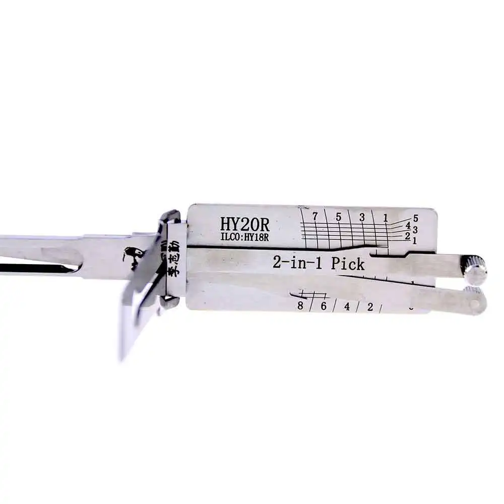 Lishi HY20R 2 in 1 Original Decoder Lock Pick Tool for Automotive
Lishi HY20R 2 in 1 Original Decoder Lock Pick Tool for Automotive