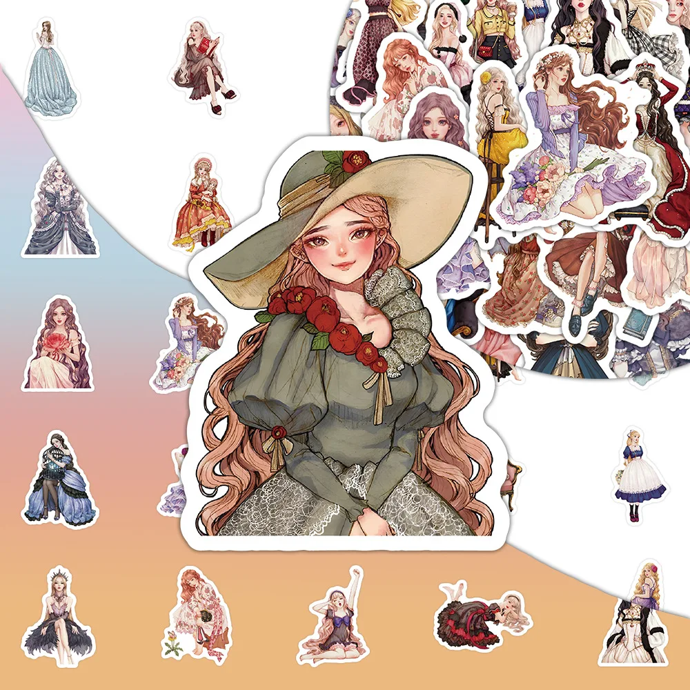 10/51PCS New Noble Young Lady Stickers Exquisite Personalized Fashionable DIY Guitar Water Cup Skateboard Waterproof Decals
10/51PCS New Noble Young Lady Stickers Exquisite Personalized Fashionable DIY Guitar Water Cup Skateboard Waterproof Decals