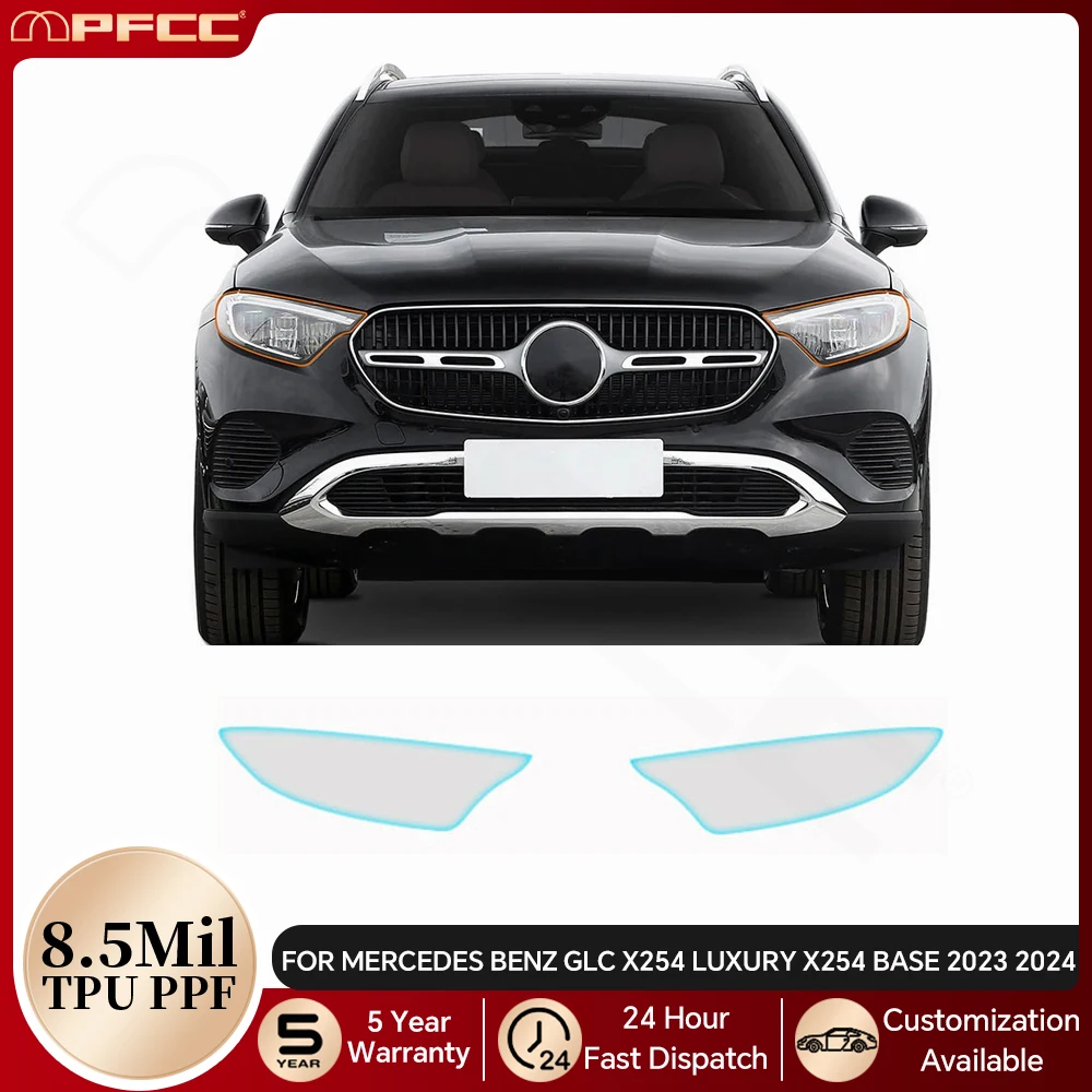 Для Mercedes Benz GLC X254 Luxury X254 Base 2023 2024, фары заднего вида, защитная пленка из ТПУ для краски, комплект против царапин, предварительно вырезанный PPF
Для Mercedes Benz GLC X254 Luxury X254 Base 2023 2024, фары заднего вида, защитная пленка из ТПУ для краски, комплект против царапин, предварительно вырезанный PPF